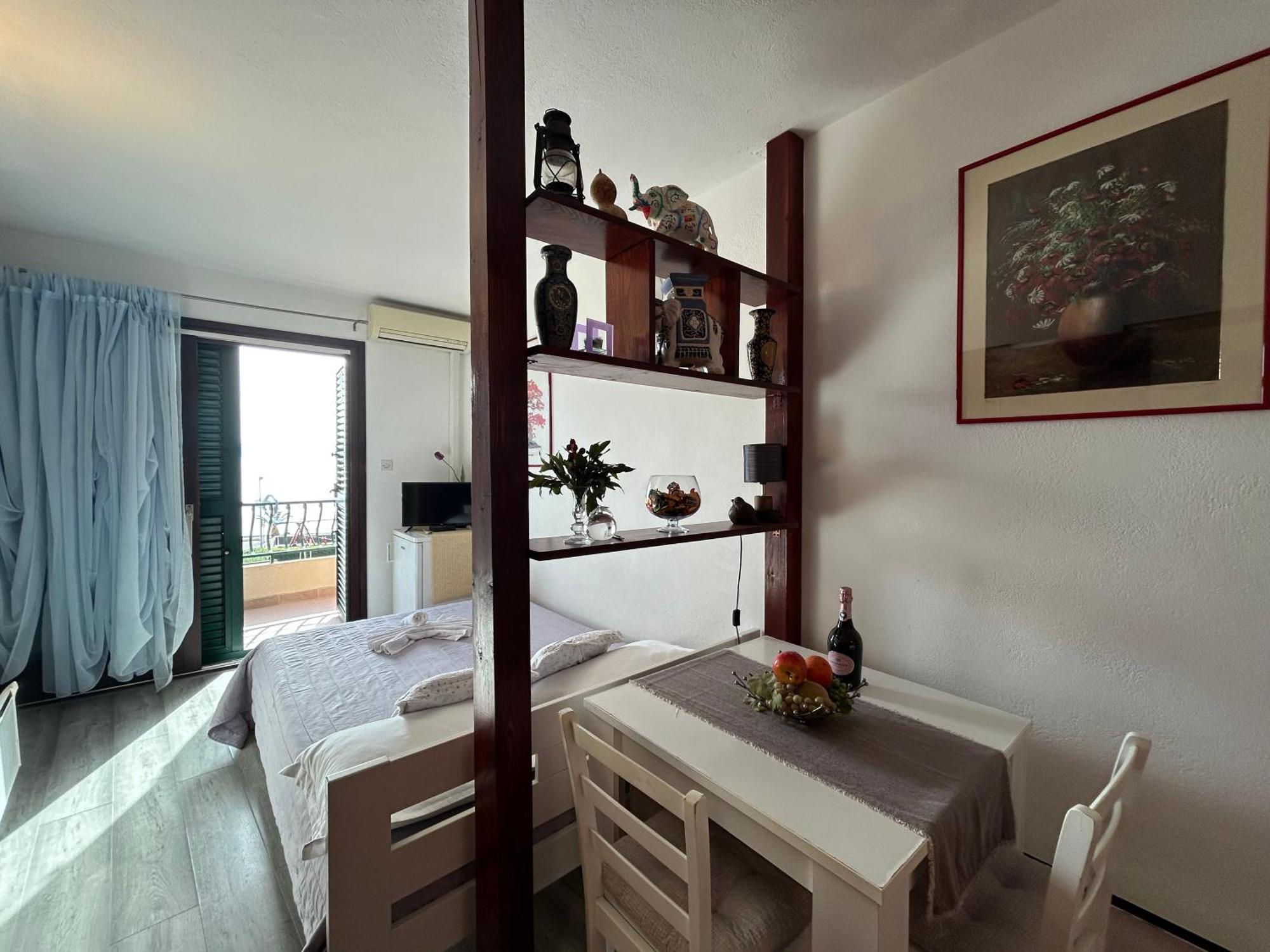 Seafront Studio Apartment+Balcony Podgora Exterior foto